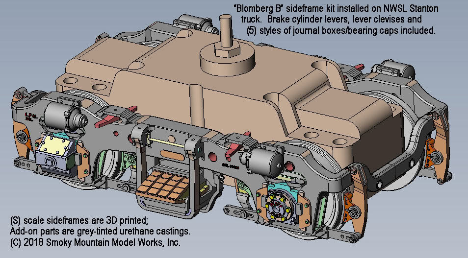 S Diesel Truck Sideframes